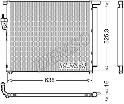 Skraplacz, klimatyzacja Denso DCN10049