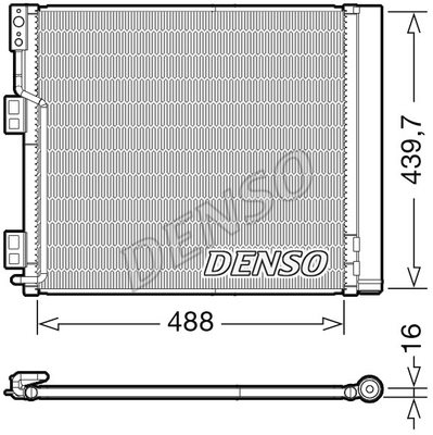 Skraplacz, klimatyzacja Denso DCN46028