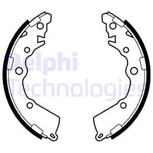 Zestaw szczęk hamulcowych Delphi LS2068