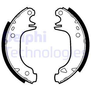 Zestaw szczęk hamulcowych Delphi LS1293