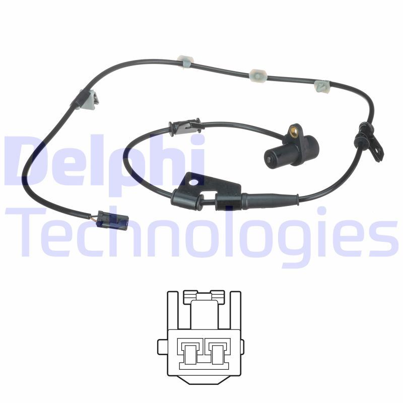 Czujnik, prędkość obrotowa koła Delphi SS20525