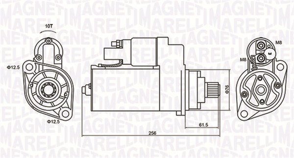 Rozrusznik Magneti Marelli 063721405010