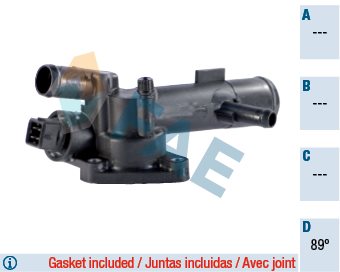 Termostat, płyn chłodzący FAE Elektryka 5350589