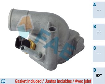 Termostat, płyn chłodzący FAE Elektryka 5351792