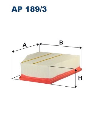 Filtr powietrza Filtron AP 189/3