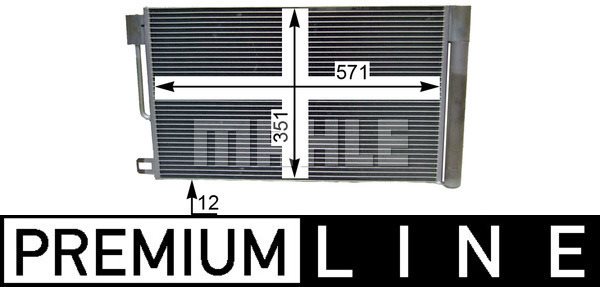 Skraplacz, klimatyzacja Mahle AC 367 000P