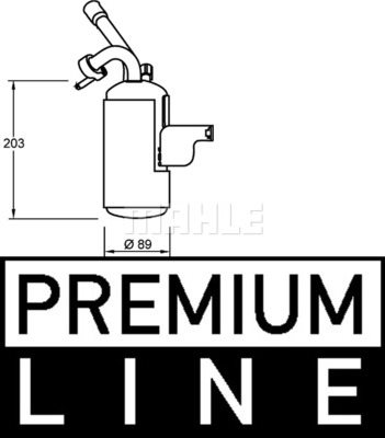 Osuszacz, klimatyzacja Mahle AD 276 000P