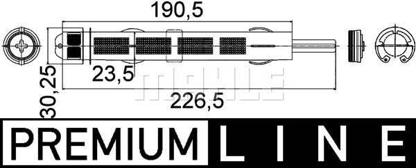 Osuszacz, klimatyzacja Mahle AD 289 000P