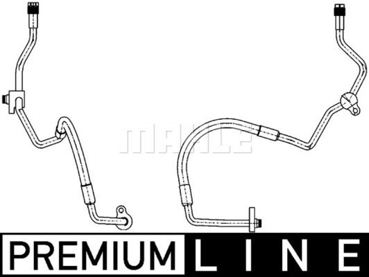Linia wysokiego ciśnienia, Klimatyzacja Mahle AP 118 000P