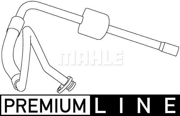 Przewód wysokiego/niskiego ciśnienia, klimatyzacja Mahle AP 99 000P