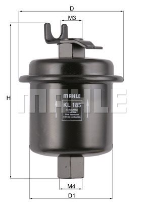 Filtr paliwa Mahle KL 185