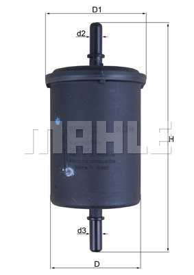 Filtr paliwa Mahle KL 248
