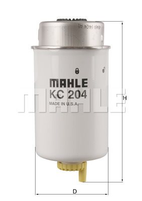Filtr paliwa Mahle KC 204