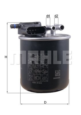 Filtr paliwa Mahle KL 949