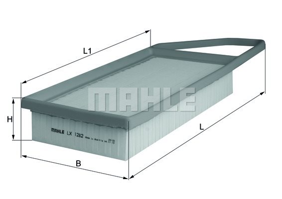 Filtr powietrza Mahle LX 1282