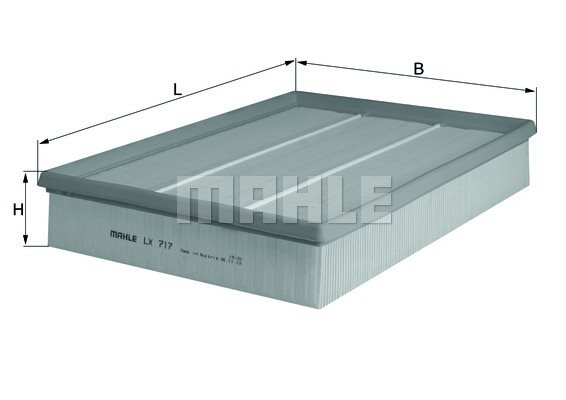 Filtr powietrza Mahle LX 717