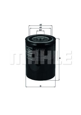 Filtr oleju Mahle OC 273