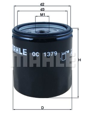 Filtr oleju Mahle OC 1379