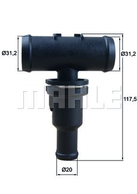 Termostat, płyn chłodzący Mahle TH 53 75