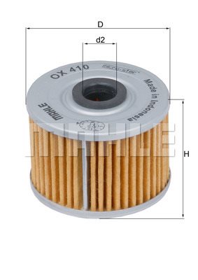 Filtr oleju Mahle OX 410
