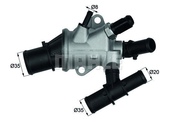 Termostat, płyn chłodzący Mahle TI 170 88