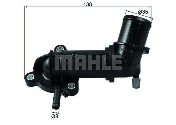 Termostat, płyn chłodzący Mahle TI 245 88