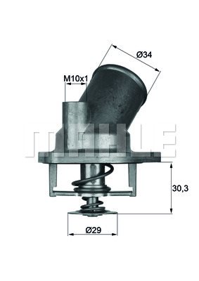 Termostat, płyn chłodzący Mahle TI 2 92