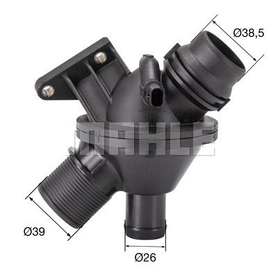 Termostat, płyn chłodzący Mahle TM 25 108