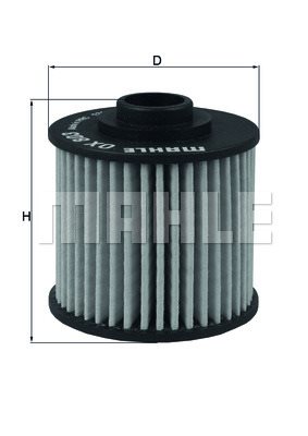 Filtr oleju Mahle OX 803