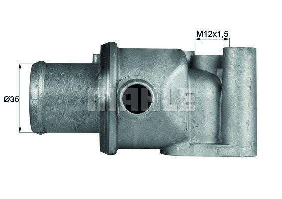 Termostat, płyn chłodzący Mahle TI 77 87D