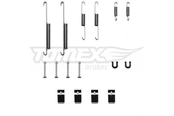 Zestaw dodatków, szczęki hamulcowe Tomex Brakes TX 40-17