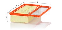 Filtr powietrza Mann-filter C 24 080