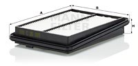 Filtr powietrza Mann-filter C 26 089