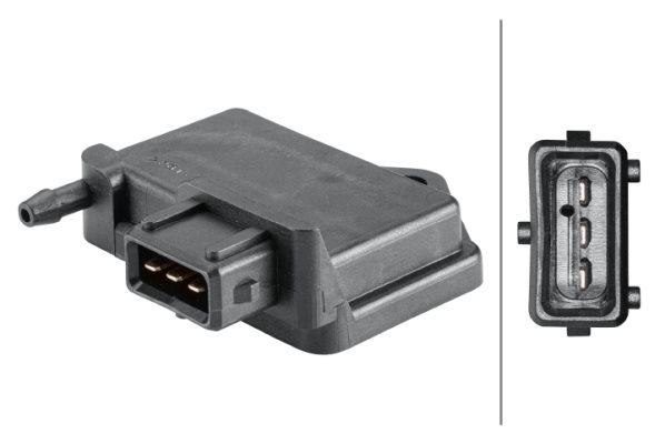 Czujnik, ciśnienie doładowania Hella 6PP 358 152-181