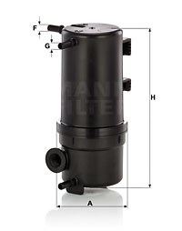 Filtr paliwa Mann-filter WK 10 046 z