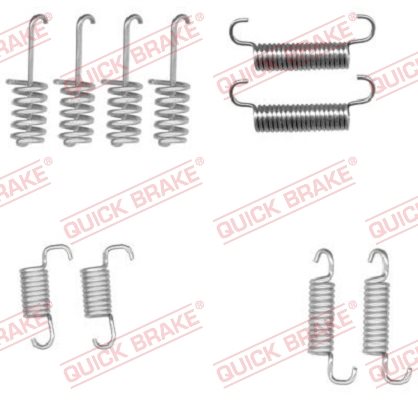 Zestaw akcesoriów, szczęki hamulcowe hamulca postojowego Quick Brake 105-0004