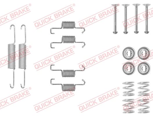 Zestaw akcesoriów, szczęki hamulcowe hamulca postojowego Quick Brake 105-0011