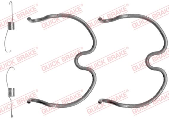 Zestaw dodatków, szczęki hamulcowe Quick Brake 105-0837