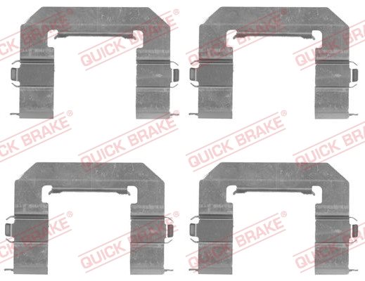Zestaw akcesoriów, klocki hamulcowe Quick Brake 109-1761