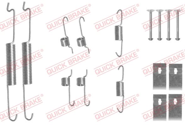 Zestaw dodatków, szczęki hamulcowe Quick Brake 105-0863