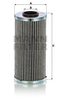 Filtr hydrauliczny, automatyczna skrzynia biegów Mann-filter H 10 009 z