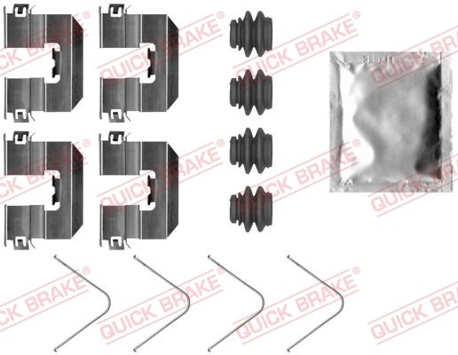 Zestaw akcesoriów, klocki hamulcowe Quick Brake 109-0095