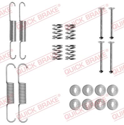 Zestaw akcesoriów, szczęki hamulcowe hamulca postojowego Quick Brake 105-0880