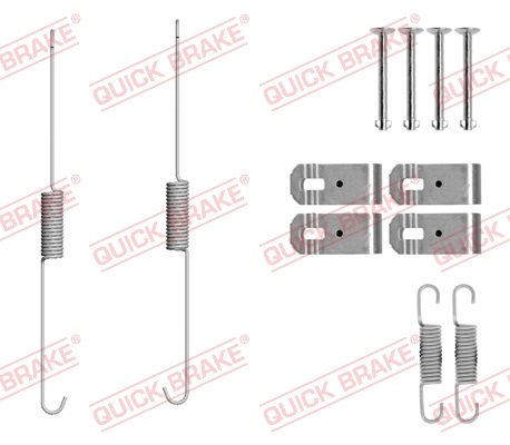 Zestaw dodatków, szczęki hamulcowe Quick Brake 105-0888