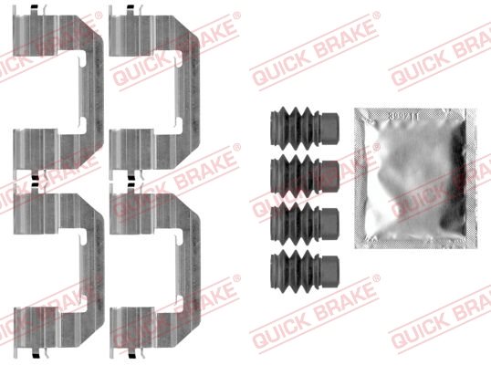 Zestaw akcesoriów, klocki hamulcowe Quick Brake 109-0011
