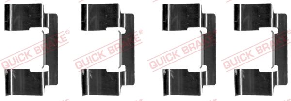 Zestaw akcesoriów, klocki hamulcowe Quick Brake 109-1235