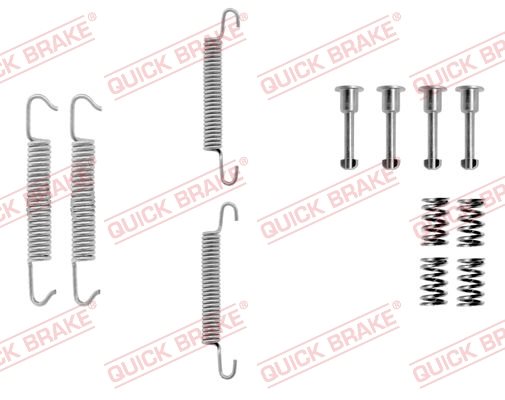 Zestaw akcesoriów, szczęki hamulcowe hamulca postojowego Quick Brake 105-0621