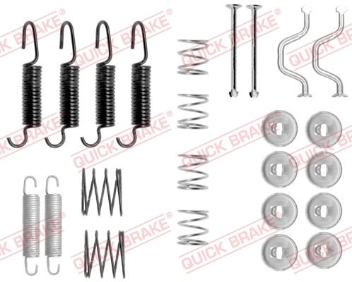 Zestaw akcesoriów, szczęki hamulcowe hamulca postojowego Quick Brake 105-0816