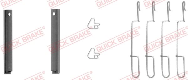 Zestaw akcesoriów, klocki hamulcowe Quick Brake 109-1280