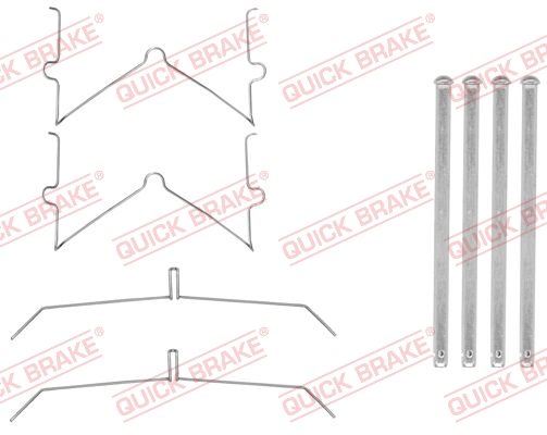 Zestaw akcesoriów, klocki hamulcowe Quick Brake 109-0003